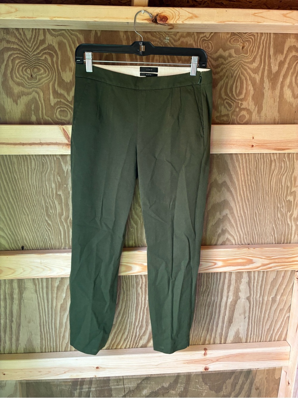 J. Crew Olive Green Women’s Crop Dress Pants